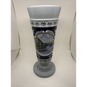 Original King Stein Goblet Blue & Stone Lorelei Germany #160